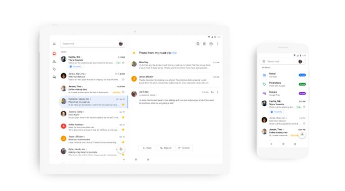 Google revamps Gmail for Android and iOS