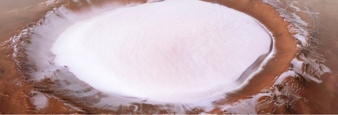 Ice Crater On Mars Could Be A Source Of Water